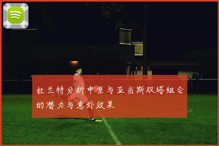 杜兰特分析申京与亚当斯双塔组合的潜力与意外效果